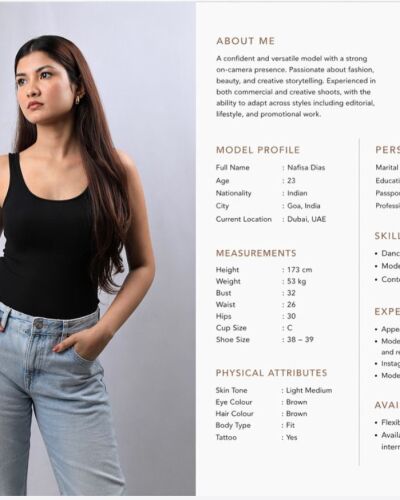 nafisa inacina dias – new model